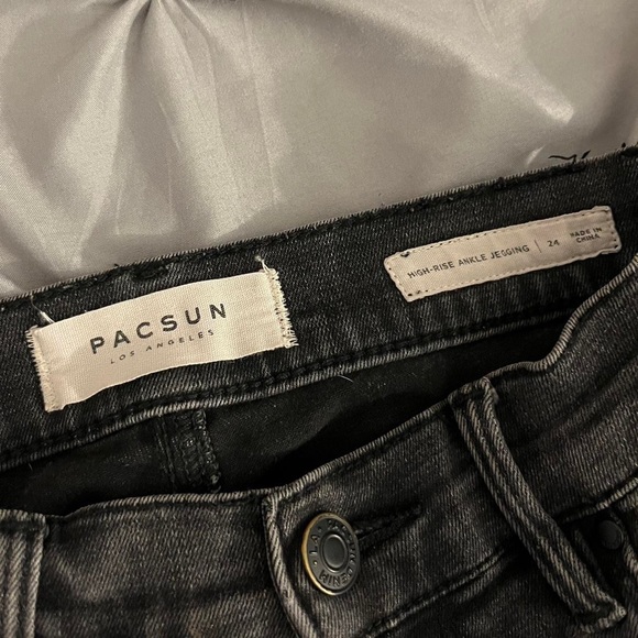 pacsun high rise ankle jegging jeans - Picture 2 of 3